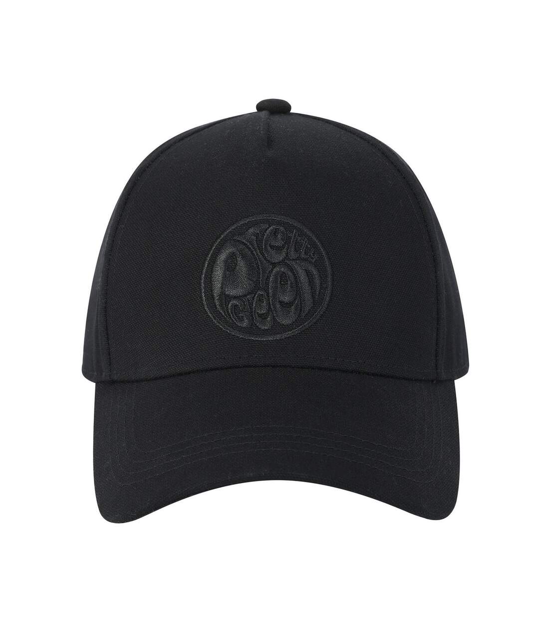 Casquette De Baseball Motif/style Logo Brodé Noir Pretty Green-1
