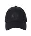 Casquette De Baseball Motif/style Logo Brodé Noir Pretty Green-1