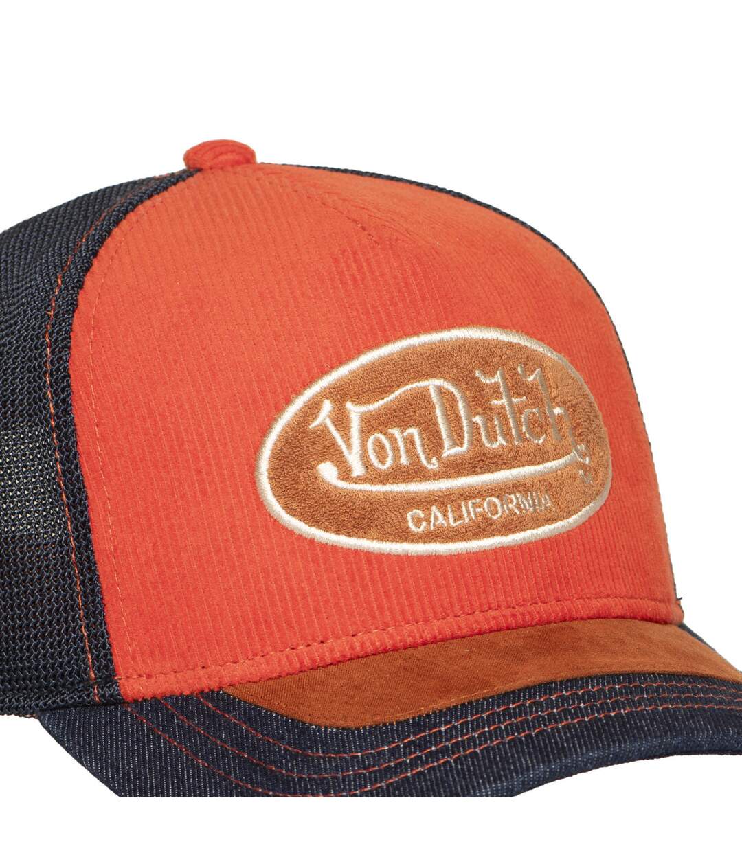Casquette rucker avec filet adulte mix matière Shield Vondutch-3
