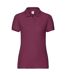 Polo Femme Bordeaux Fruit Of The Loom-1