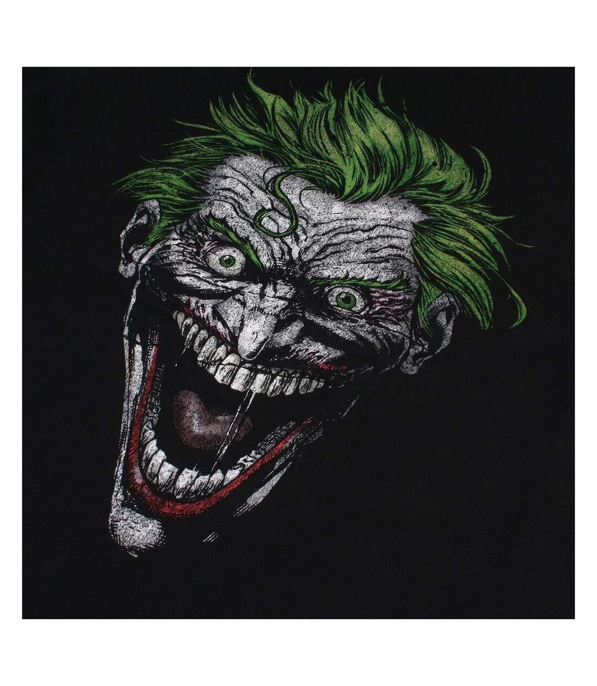 Batman - T-shirt - Homme (Noir / Blanc / Vert) - UTTV491