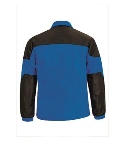 Veste polaire softshell - Homme - MAKALU - bleu roi et noir