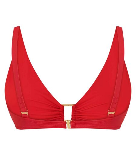 Womens/ladies Lauren Bikini Top Red Ralph Lauren