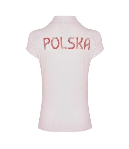 Polo Motif/style Emblème Olympic Poland Femme Presque Rose Adidas