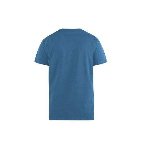 Duke Mens Signature-2 V-Neck T-Shirt (Teal) - UTDC167