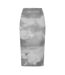 Jupe Droite Motif/style Tie-dye Betty Femme Gris Givré Diesel-1