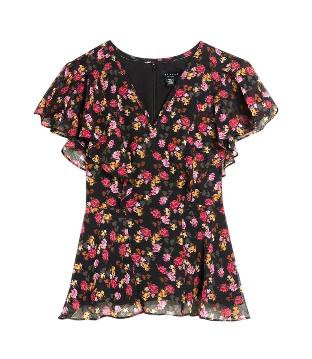 Blouse Motif/style Floral Riivia Femme Noir Ted Baker-2