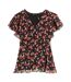 Blouse Motif/style Floral Riivia Femme Noir Ted Baker-2