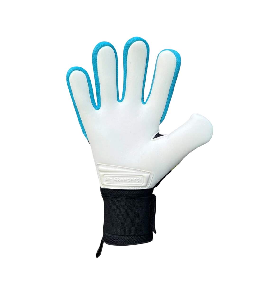 Gants De Gardien De But Force V5.25 Wave Enfant Vert Bleu 4Keepers-2