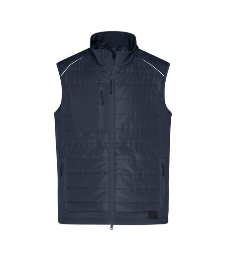 Veste Sans Manches Hybrid Homme Carbone James And Nicholson