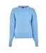 Sweat Motif/style Uni Femme Bleu Pastel Hugo-1