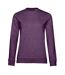 Sweat Manches Cousues Femme Violet Chiné B&C-1