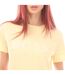 T-shirt femme jaune Boss-3