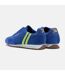 Mens Dijon Suede Running Trainers Blue Green Patrick-3