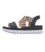 Womens/ladies Rkr533a Sandals Multicoloured Rieker-4