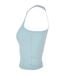 Womens/ladies Racerback Tank Top Ocean Blue Build Your Brand-3