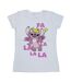 Disney T-shirt en coton Femmes/Ladies Lilo & Stitch Angel Fa La La (Blanc) - UTBI26069-1