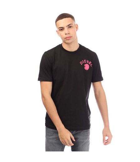 T-shirt T-just 10-4 Homme Noir Diesel