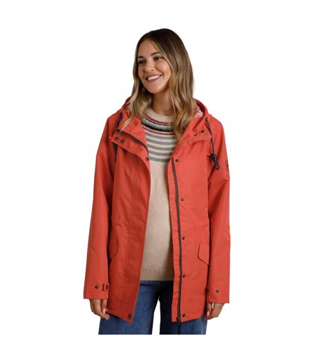 Womens/ladies kimia showerproof jacket tango red Weird Fish