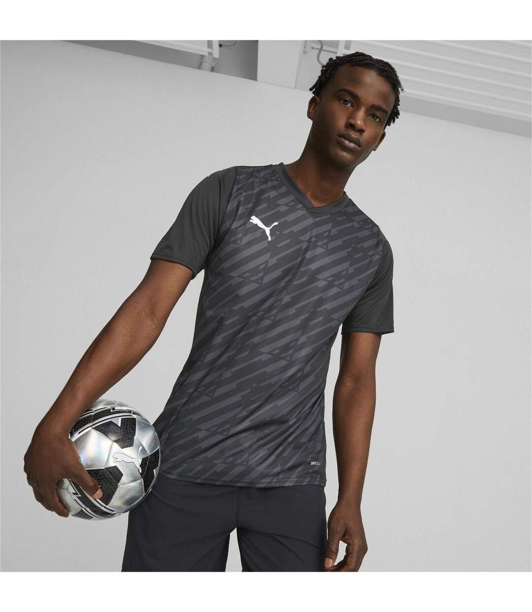 Mens Teamultimate Jersey Black Puma-3