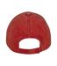 Unisex Adult Faded Washed Baseball Cap Paprika Native Spirit-2