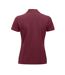 Clique Womens/Ladies Manhattan Polo Shirt (Burgundy)