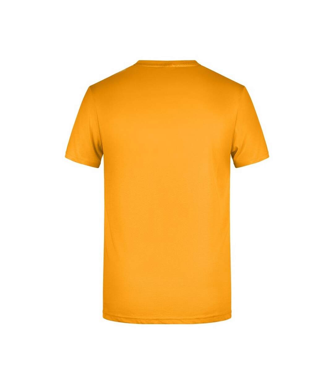 T-shirt Basic Homme Jaune Or James And Nicholson-2