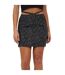 Mini Jupe Motif/style Imprimé Animal Femme Noir Blanc Brave Soul-2