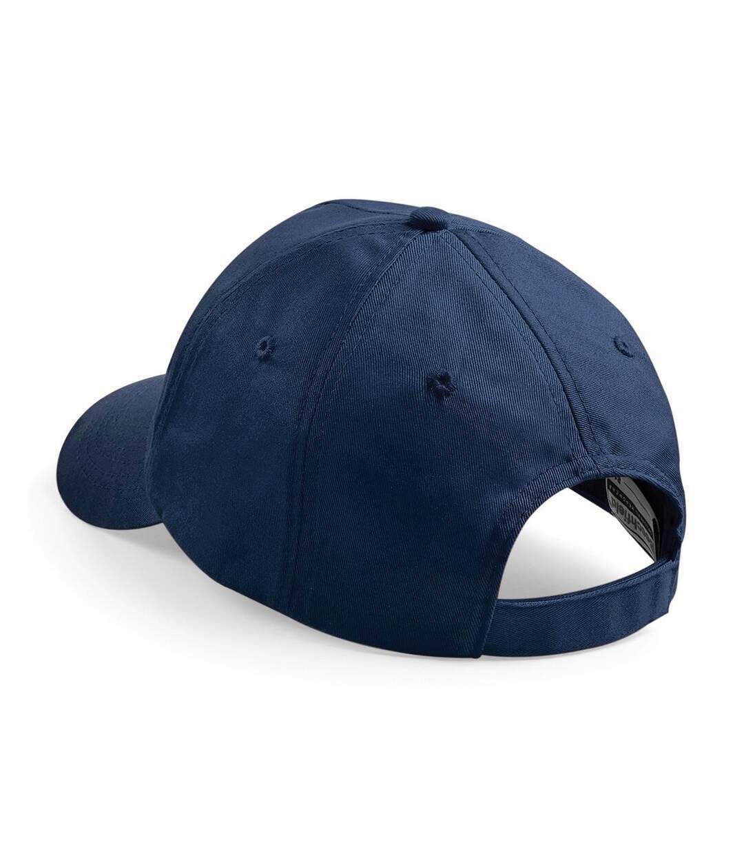 Lot de 2  casquettes de baseball adulte bleu marine Beechfield-2