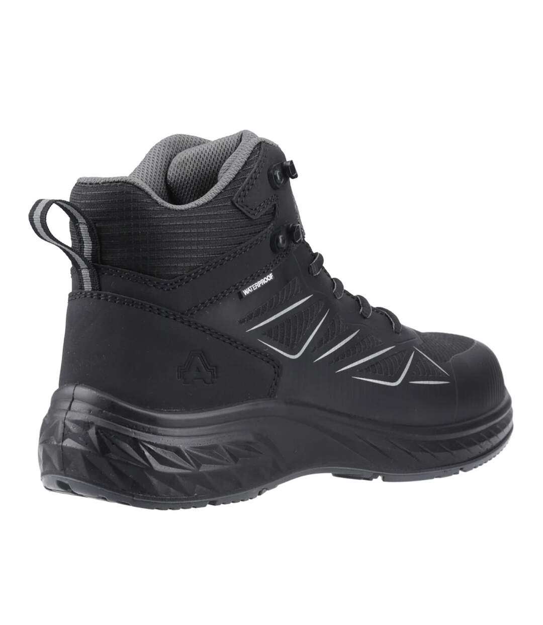 Bottines De Sécurité Motif/style Logo As710c Adulte Noir Amblers-2