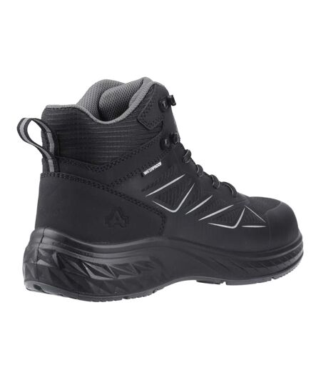 Bottines De Sécurité Motif/style Logo As710c Adulte Noir Amblers