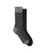 Lot De 2  Chaussettes Homme Noir Gris Boss-2