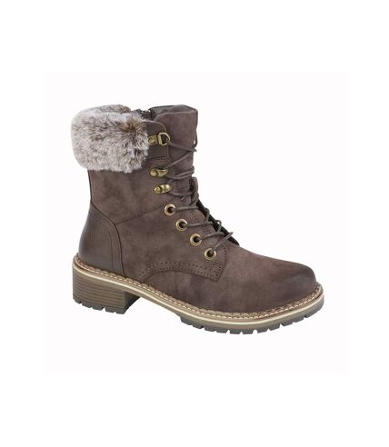 Cipriata Womens/Ladies Agatella Ankle Boots (Brown) - UTDF2239