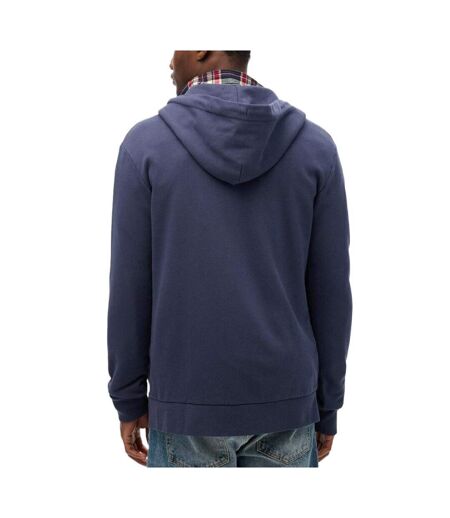Sweat zippé bleu homme superdry plain hood - xxl