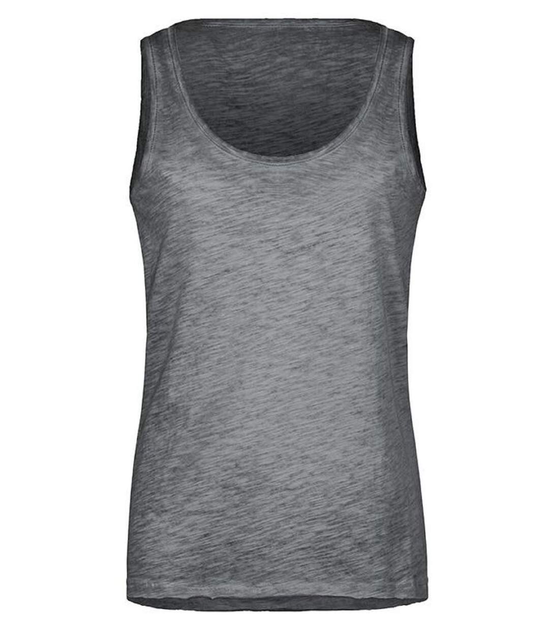 Débardeur bio - Femme - 8017 - gris graphite