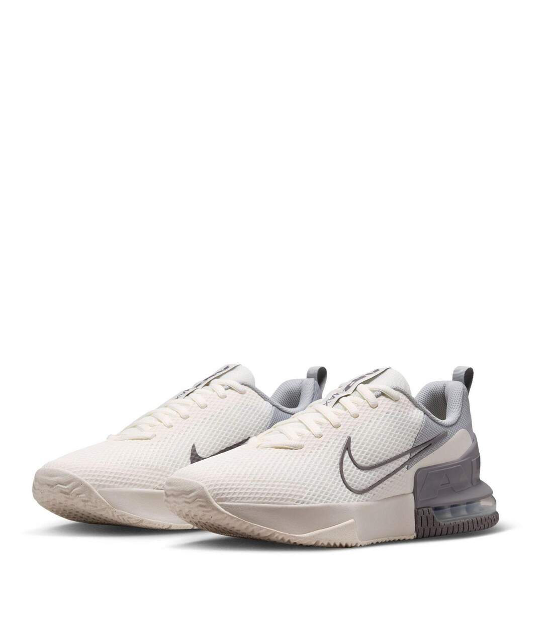 Mens Alpha Air Cushioned Trainers Sail Grey Nike-4