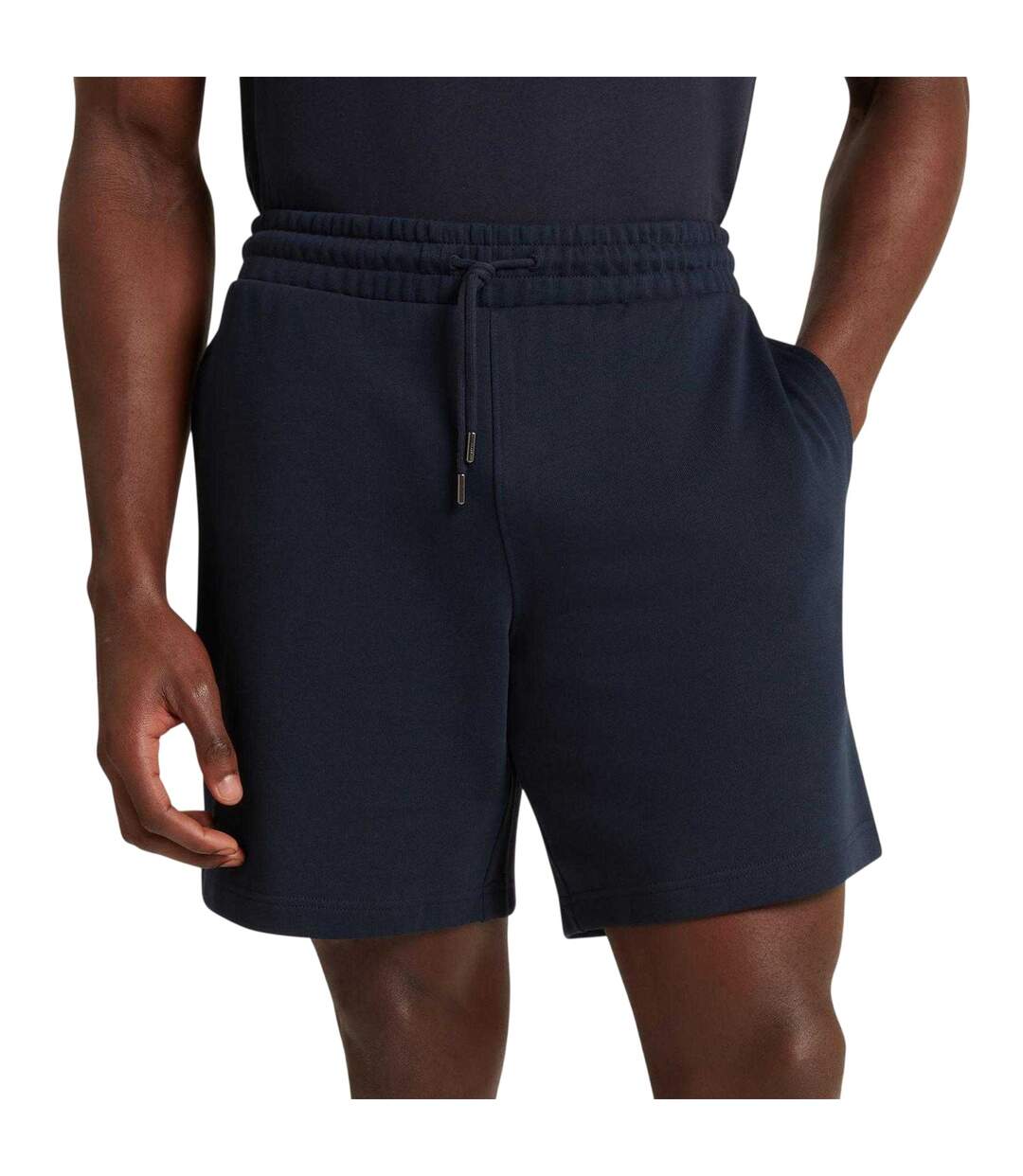 Mens Woven Brand Shorts Navy Ted Baker-4