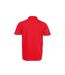 Spiro Impact Mens Performance Aircool Polo T-Shirt (Red)