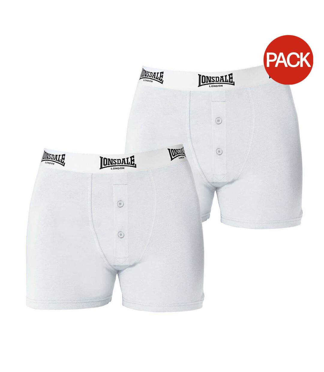 Boxers Homme Blanc Lonsdale-2