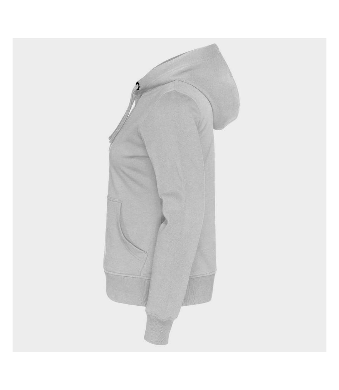 Sweat à capuche femme blanc Cottover