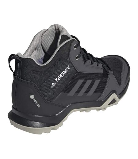 Womens/ladies terrex ax3 mid gore tex hiking shoes black/grey Adidas