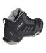 Womens/ladies terrex ax3 mid gore tex hiking shoes black/grey Adidas-2
