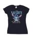 Disney T-shirt en coton Femmes/Ladies Lilo & Stitch Naughty & Nice (Bleu marine) - UTBI26102-1