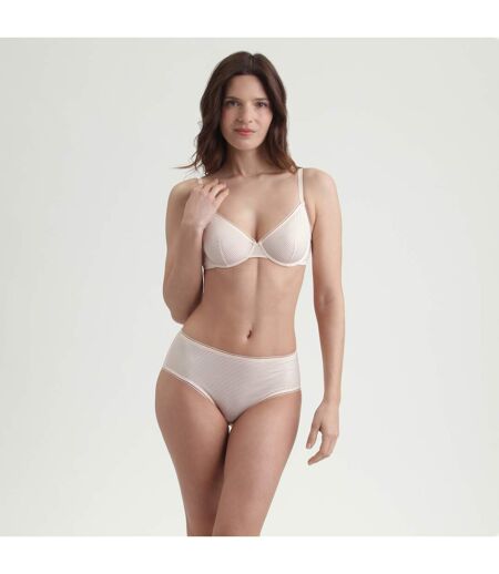 Culotte taille haute à rayures Dim x Inès de La Fressange,