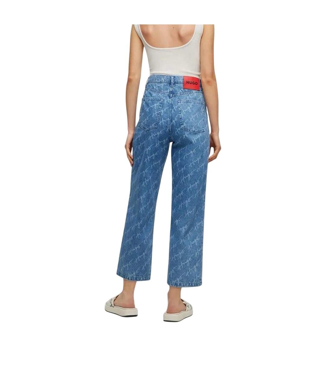 Jean Femme Bleu Hugo Boss-3