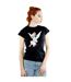 Disney T-shirt en coton Femme/Femme Fée Clochette de Noël (Noir) - UTBI43841-2