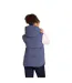 Womens/ladies Oslo Padded Gilet Blue Animal-3