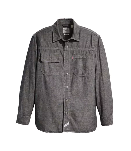 Chemise Auburn Homme Noir Levis