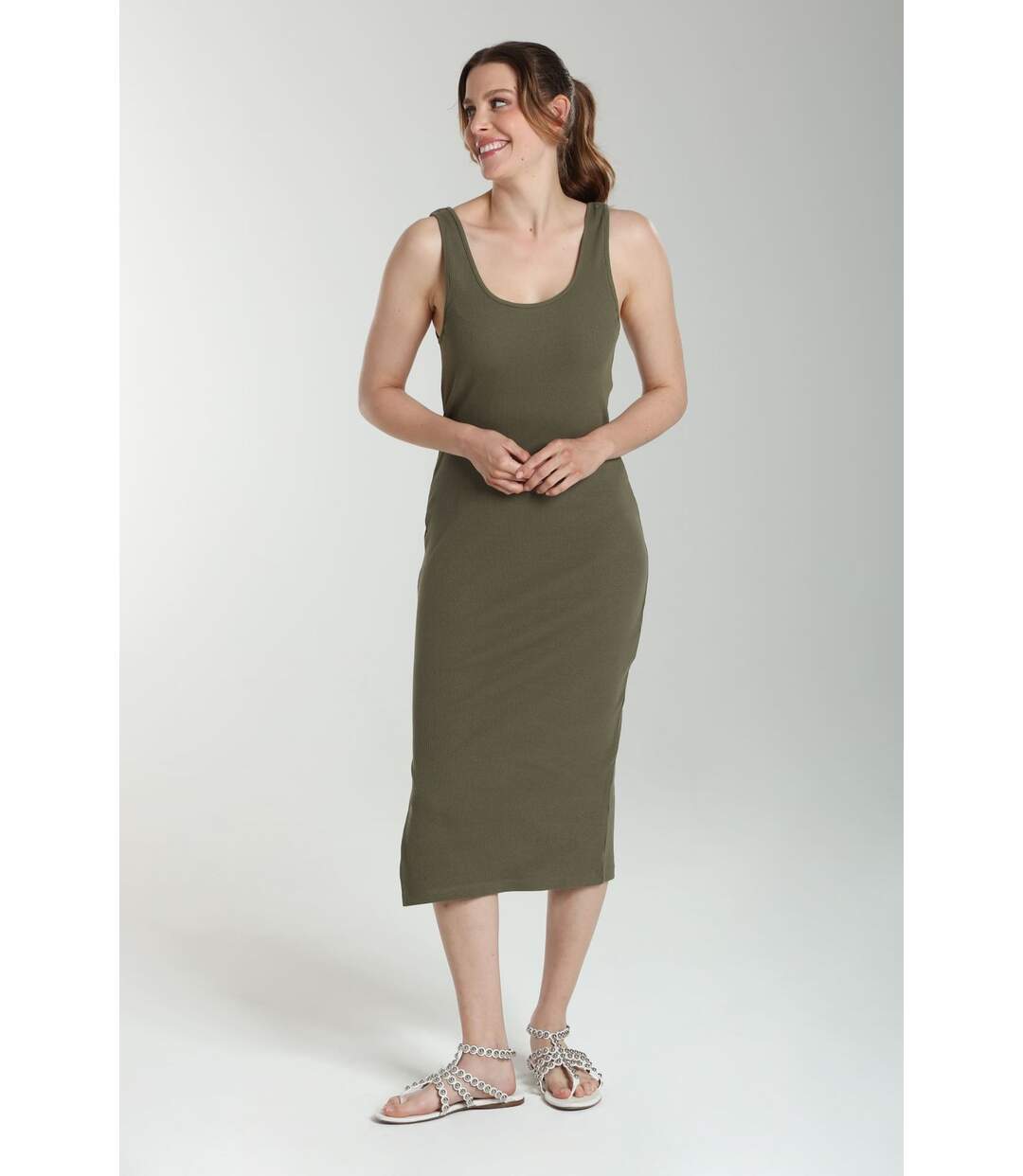 Robe Longue Cotelee Debra  | Gerard Pasquier-1