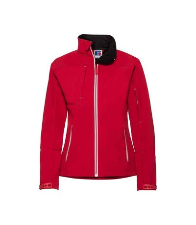 Veste softshell bionic femme rouge classique Russell